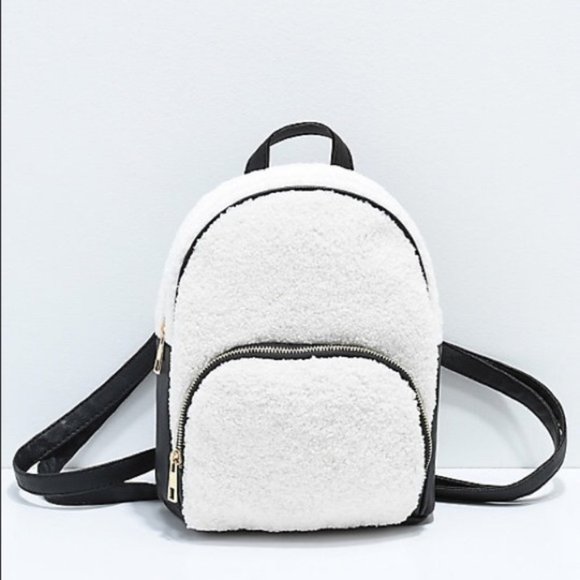 Zumiez Handbags - Zumiez Sherpa Mini Backpack Bag
